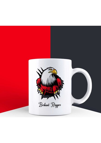 Kişiye Özel Kartal Temalı Kupa Bardak 85709