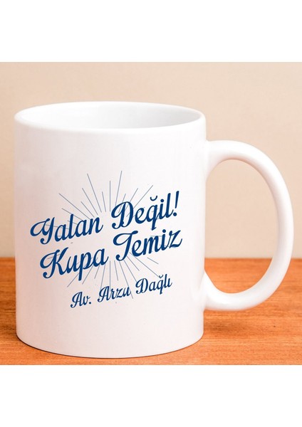 Kişiye Özel Avukattan Temiz Kupa Bardak 80158