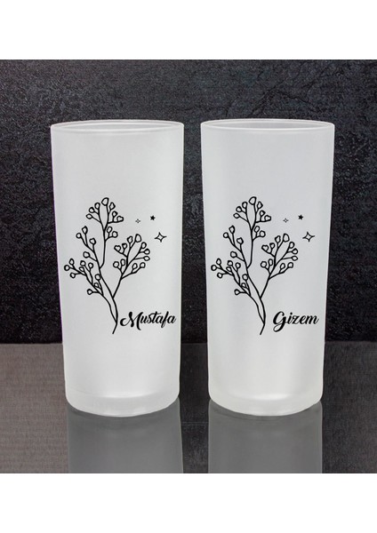 Kişiye Özel 2'li Rakı Bardağı 111456