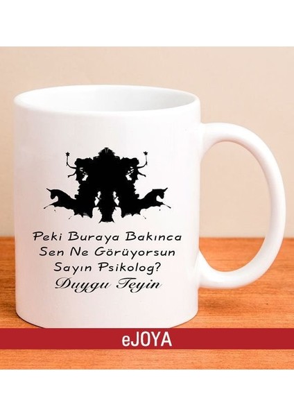 Kişiye Özel Psikolojik Test Kupa Bardak 79954
