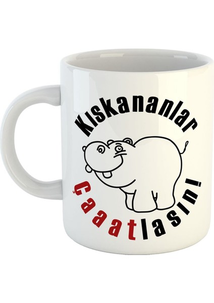 Kıskananlar Çatlasın Yeni Iş Temalı Kupa Bardak 79902