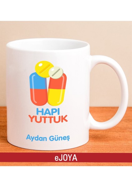 Kişiye Özel Hapı Yuttuk Kupa Bardak 80139
