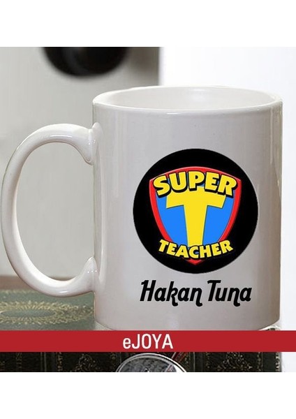 Kişiye Özel Super Teacher Kupa Bardak 80018