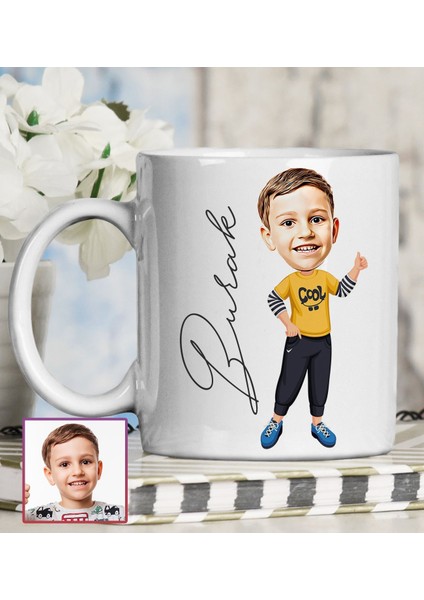 Kişiye Özel Karikatür Tasarım Kupa Bardak 95806