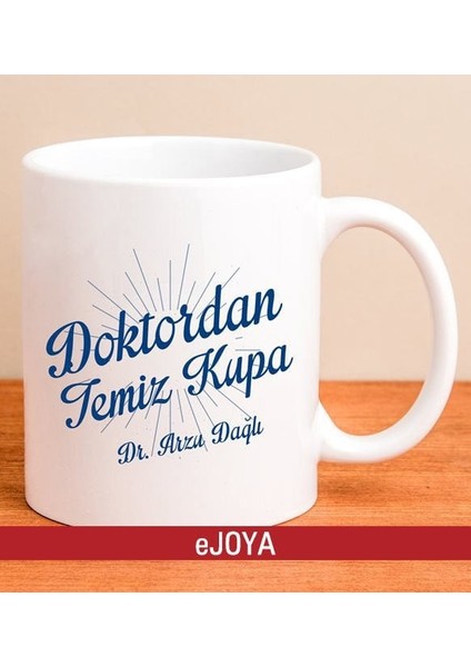 Kişiye Özel Doktordan Temiz Kupa Bardak 79987