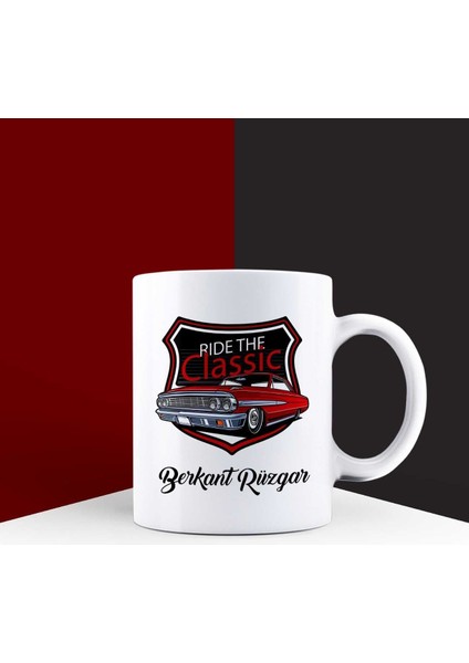 Kişiye Özel Klasik Arabatemalı Kupa Bardak 85723