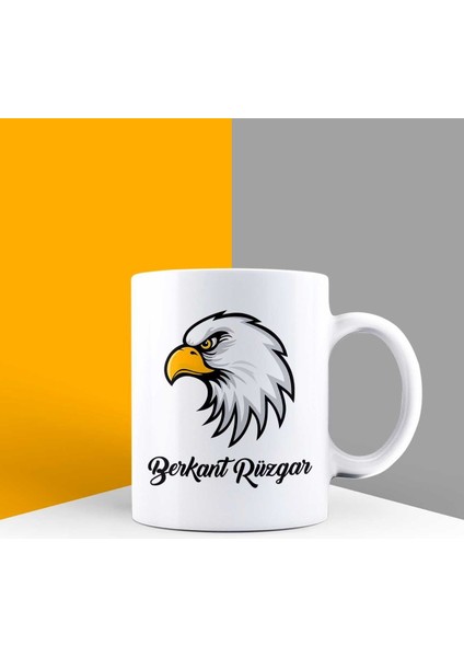 Kişiye Özel Kartal Temalı Kupa Bardak 85711