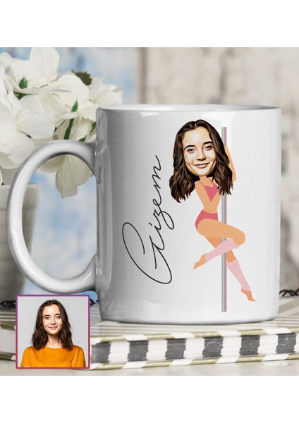 Kişiye Özel Karikatür Tasarım Kupa Bardak 95645