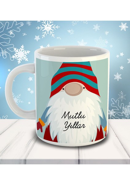 Mutlu Yeni Yıllar Temalı Kupa Bardak 80975