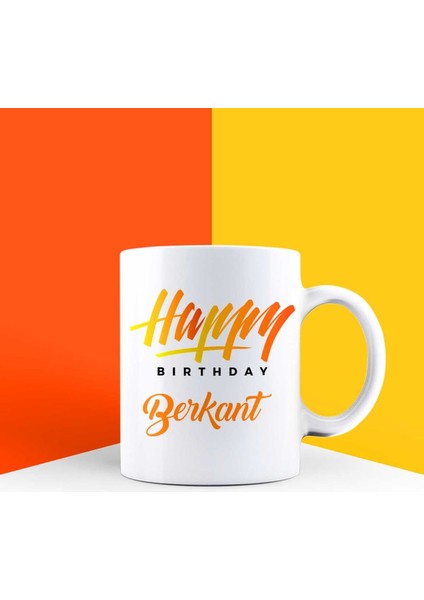 Kişiye Özel Happy Birthday Kupa Bardak 85762