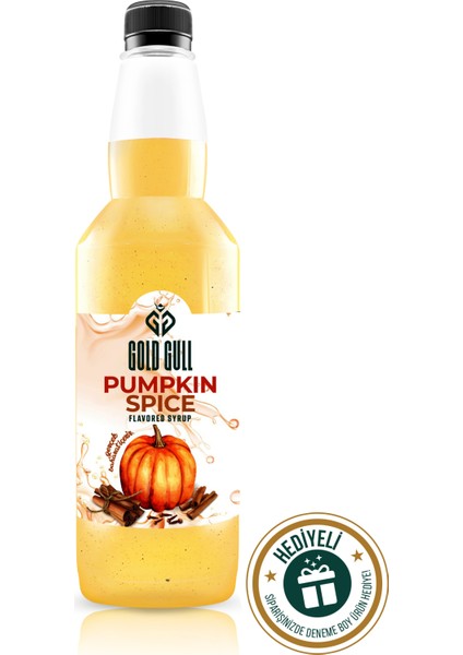 Pumpkin Spices (Baharatlı Bal Kabağı) Aromalı Şurup 700 ml