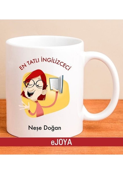 Kişiye Özel En Tatlı Ingilizceci Kupa Bardak HF7163