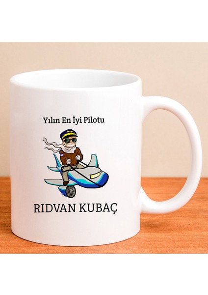 Kişiye Özel Yılın En Iyi Pilotu Kupa Bardak 80179