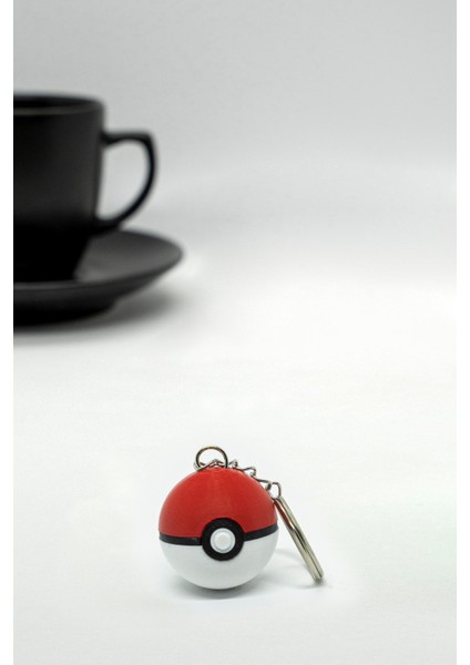 Pokeball - Pokemon 3D Anahtarlık