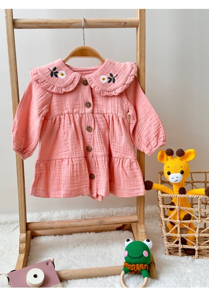 Kız Bebek Elbise %100 Müslin Kumaş fiyatları