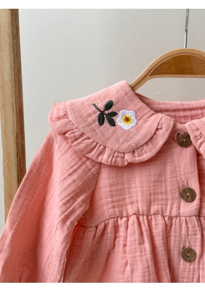 Kız Bebek Elbise %100 Müslin Kumaş fırsatları