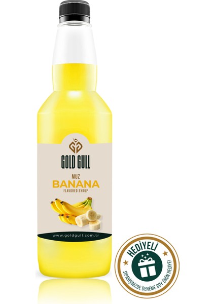 Muz Aromalı Kahve & Meyve Şurubu 700 ml