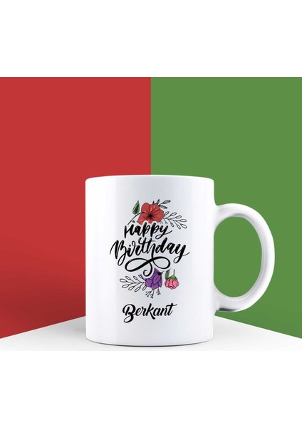 Kişiye Özel Happy Birthday Kupa Bardak 85742