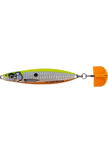 Psycho Sprat 9,8cm 60GR Jig Yem Renk : Lemon Back Flash
