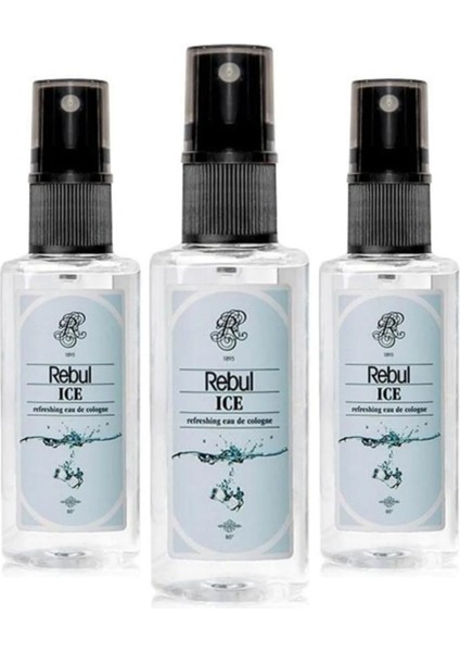 50 ml Ice Kolonya 3'lü