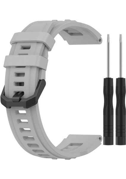 Amazfit T-Rex Ultra Kordon Silicone Sport Band Gri