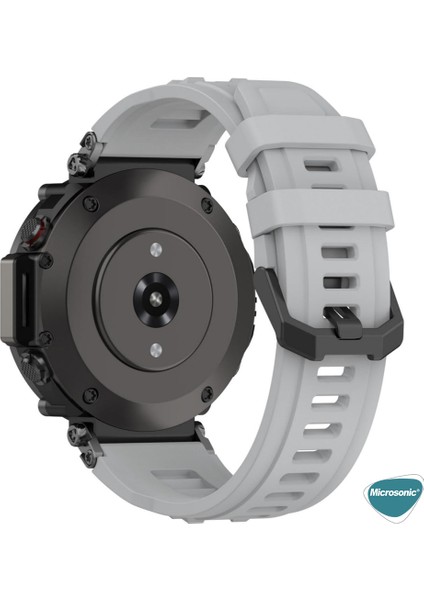 Amazfit T-Rex Ultra Kordon Silicone Sport Band Gri fiyatları
