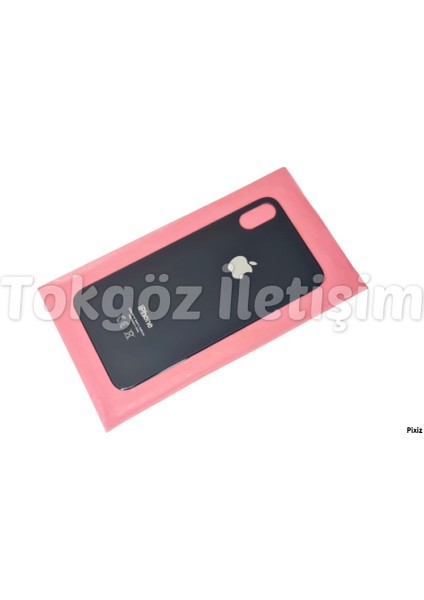 Iphone x Arka Pil Batarya Kapağı (Cam) Siyah fiyatları