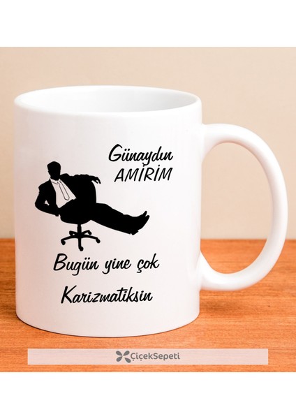 Kişiye Özel Bugün Çok Karizmatiksin Kupa Bardak 79941