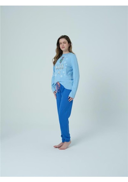1050 Mavi Kadın Pijama Takımı fiyatları