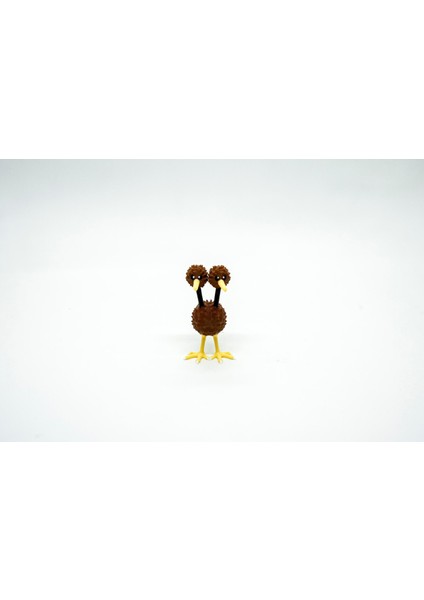 Doduo - Dodrio Pokemon 3D Model Evrim 2li Tüm Set
