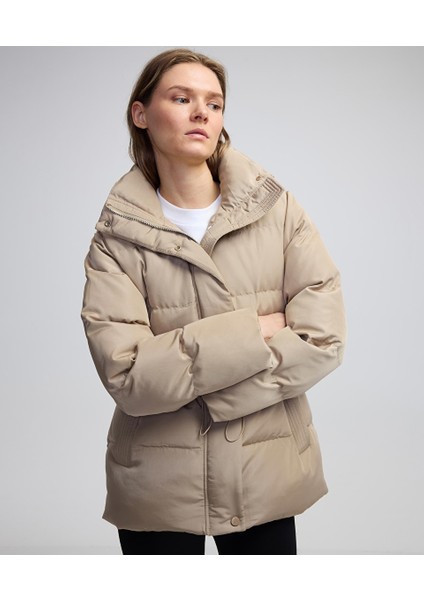 Ayarlanabilir Bel Şişme Mont