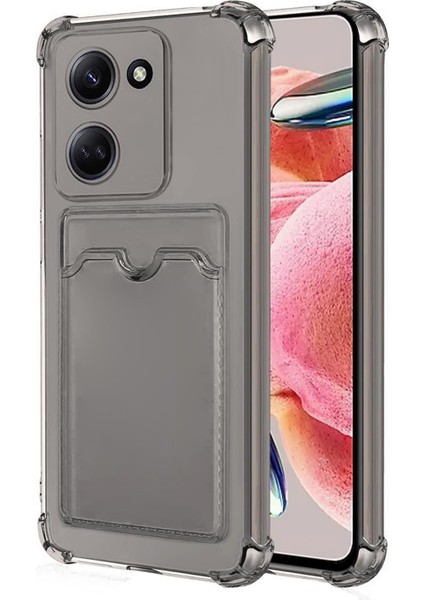 Tecno Camon 20 Card Slot Shock Kılıf Füme