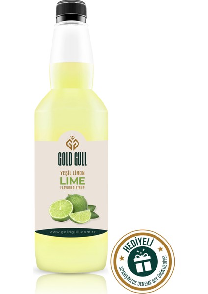 Lime (Yeşil Limon) Aromalı Kahve ve Meyve Şurubu