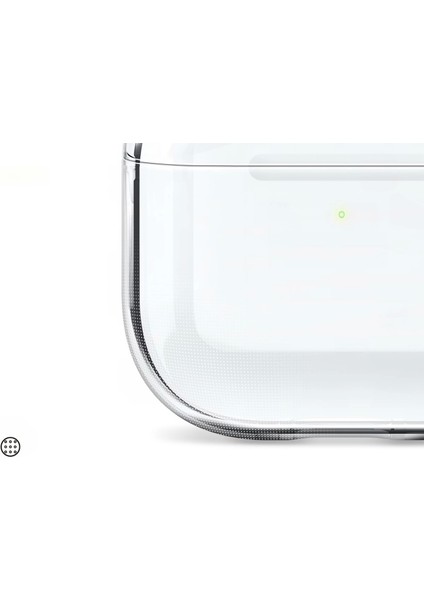Apple Airpods 4 Kılıf Şeffaf Kristal Silikon Kablosuz Şarj Uyumlu, Darbeye Dayanıklı, Tam Koruma Kapak Airbag 14 modelleri