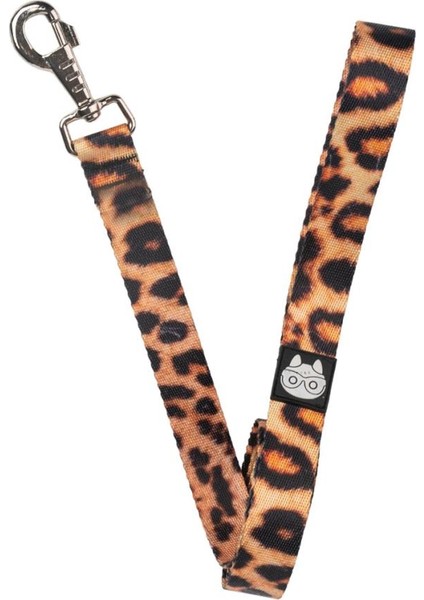 Köpek Gezdirme Tasması Leopar Large 2,5 x 120 cm