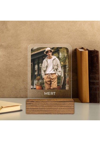 Kişiye Özel Tasarım Latte Kupa & Bardak Altlığı & Fotoğraflı Akrilik Çerçeve Hediye Kutusu 113936 fiyatları