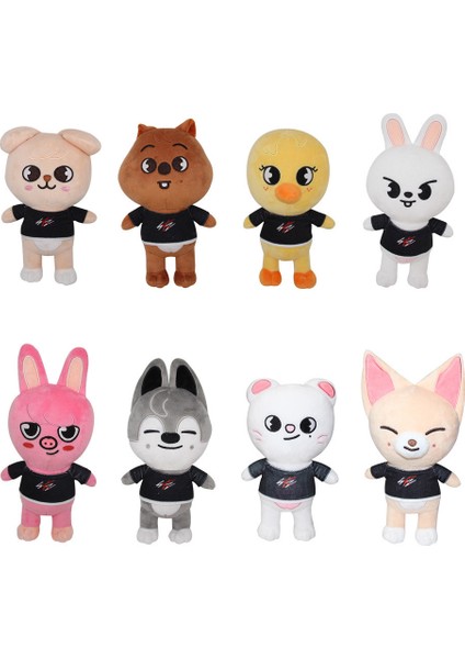 Skzoo Doll Peluş Oyuncak Sokak Çocukları Leeknow Hyunjin Peluş Bebek (Yurt Dışından)