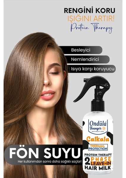 Milk Therapy Protein - Güçlendirici Etki - Isı Koruyucu Çift Fazlı Fön Suyu - 250 ml