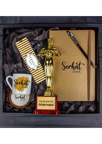 Öğretmenlere Özel Oscar Ödülü Hediye Kutusu 110614