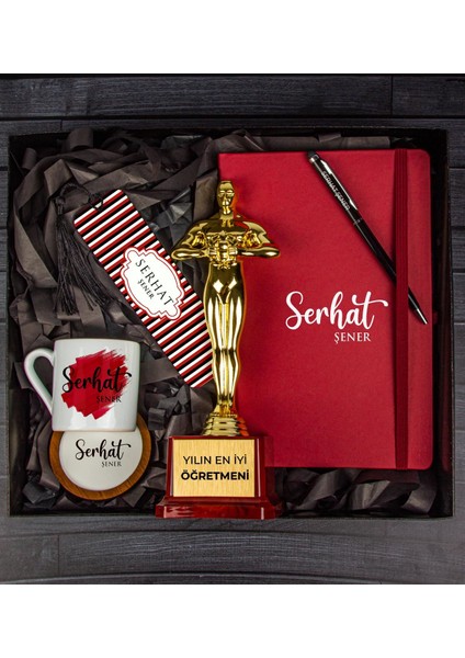 Öğretmenlere Özel Oscar Ödülü Hediye Kutusu 110611