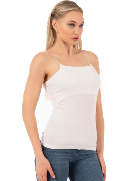 Özkan 27042 Kadın Pamuklu Modal Esnek Rahat Ince Askılı Örme Atlet fırsatları