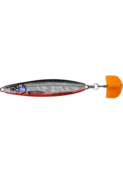 Psycho Sprat 9cm 45GR Jig Yem Renk : Red N Black