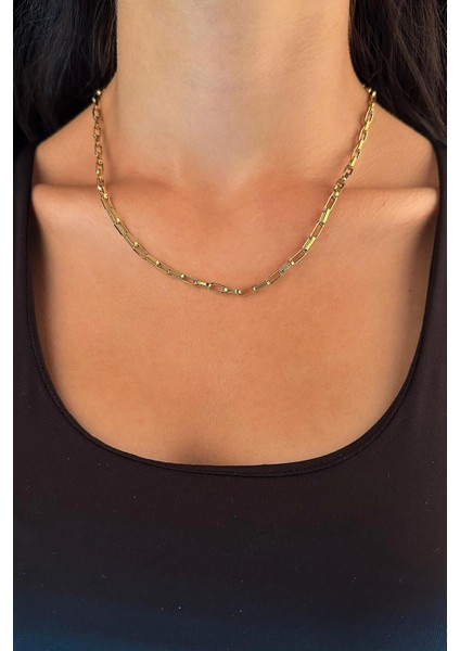 14 Ayar Altın Işıltılı Ataç Kolye 3.80 mm fiyatları