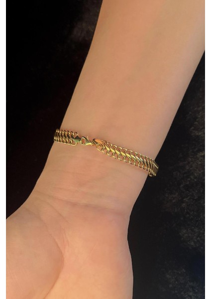 14 Ayar Altın Yıldız Detaylı Otto Bileklik fiyatları