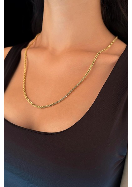 14 Ayar Altın Burgu Kolye 3.30 mm