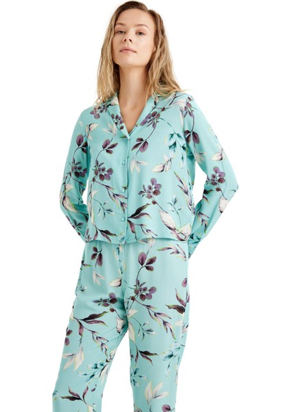 Kadın Pijama Takımı 51662 fırsatları