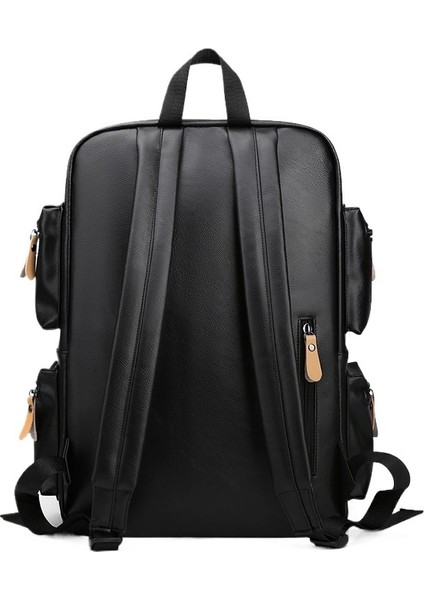 Sırt Çantası Pu Sırt Çantası Bilgisayar Çantası Açık Hava Seyahat Çantası Orta Okul Öğrencisi Okul Çantası (Yurt Dışından) fırsatları