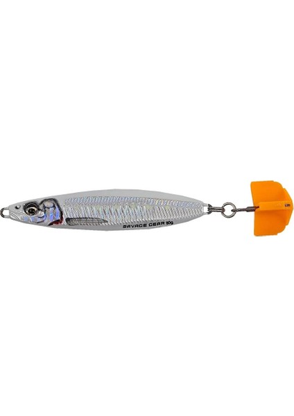 Psycho Sprat 10,2cm 80GR Jig Yem Renk : White Silver