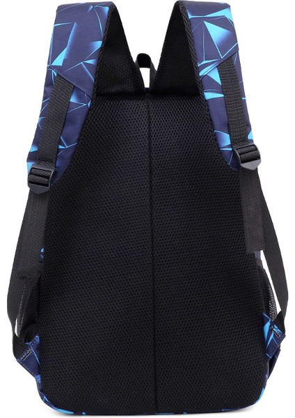 Rahat Üç Parçalı Sırt Çantası Kare Moda Baskılı Sırt Çantası Öğrenci Okul Çantası Spor Boş Zaman Çantası Seyahat Çantası (Yurt Dışından) modelleri