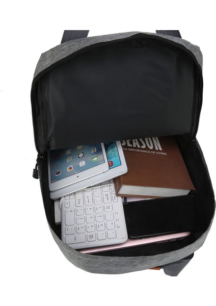 Sırt Çantası Üç Parçalı Set, Seyahat Çantası, Gündelik Unisex Öğrenci Çantası, Iş Bilgisayarı Çantası (Yurt Dışından) fırsatları